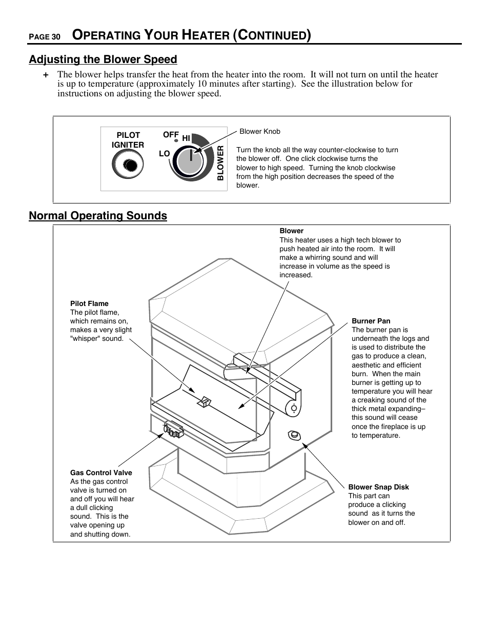Avalon Firestyles B-Vent-1995 User Manual | Page 30 / 42