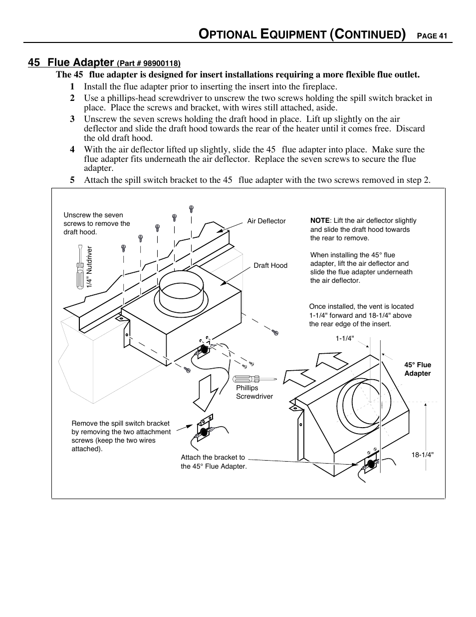 Avalon Firestyles B-Vent-1995 User Manual | Page 41 / 42