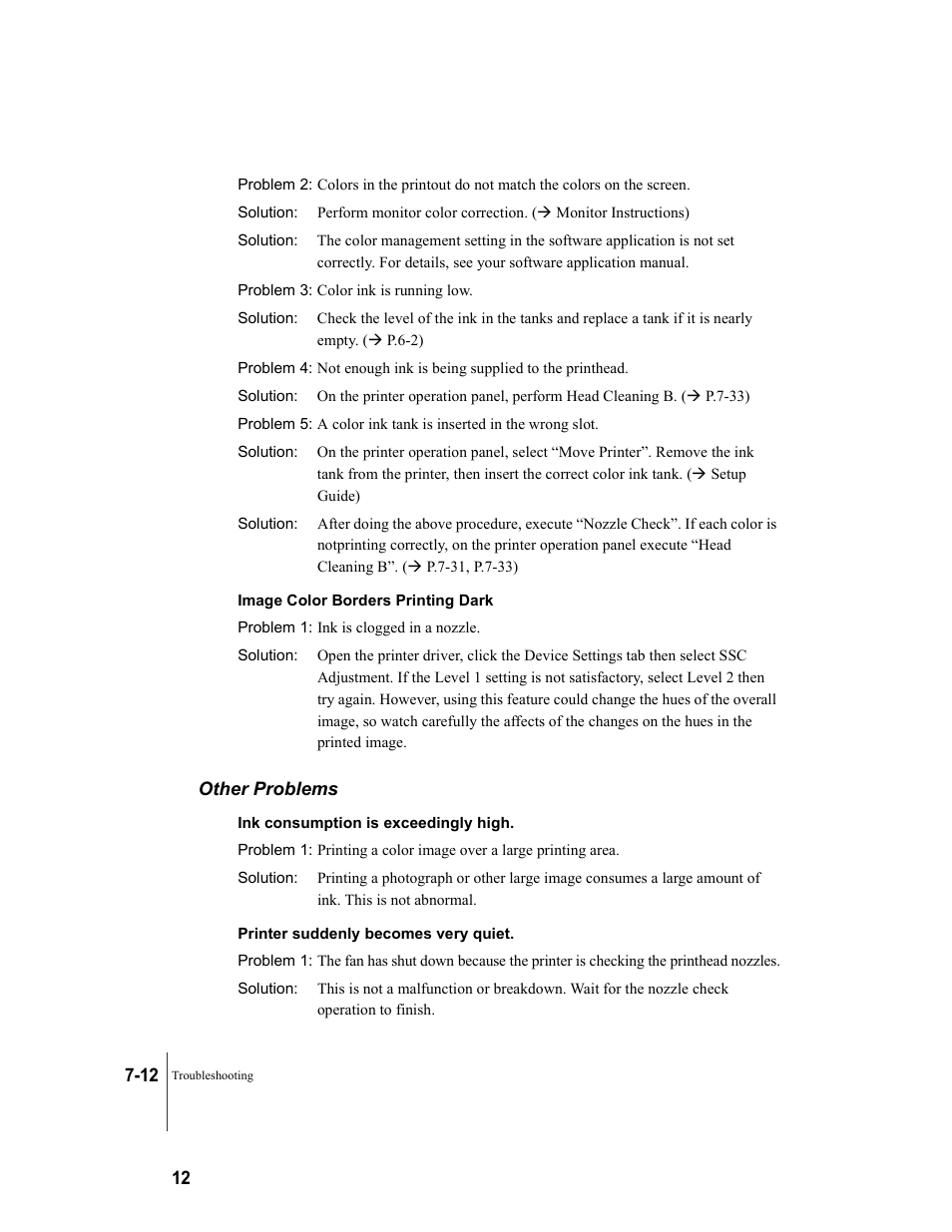 Other problems, Other problems -12 | Canon W8200 User Manual | Page 144 / 196
