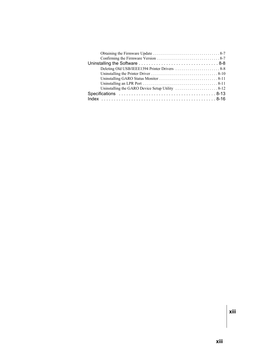 Canon W8200 User Manual | Page 15 / 196