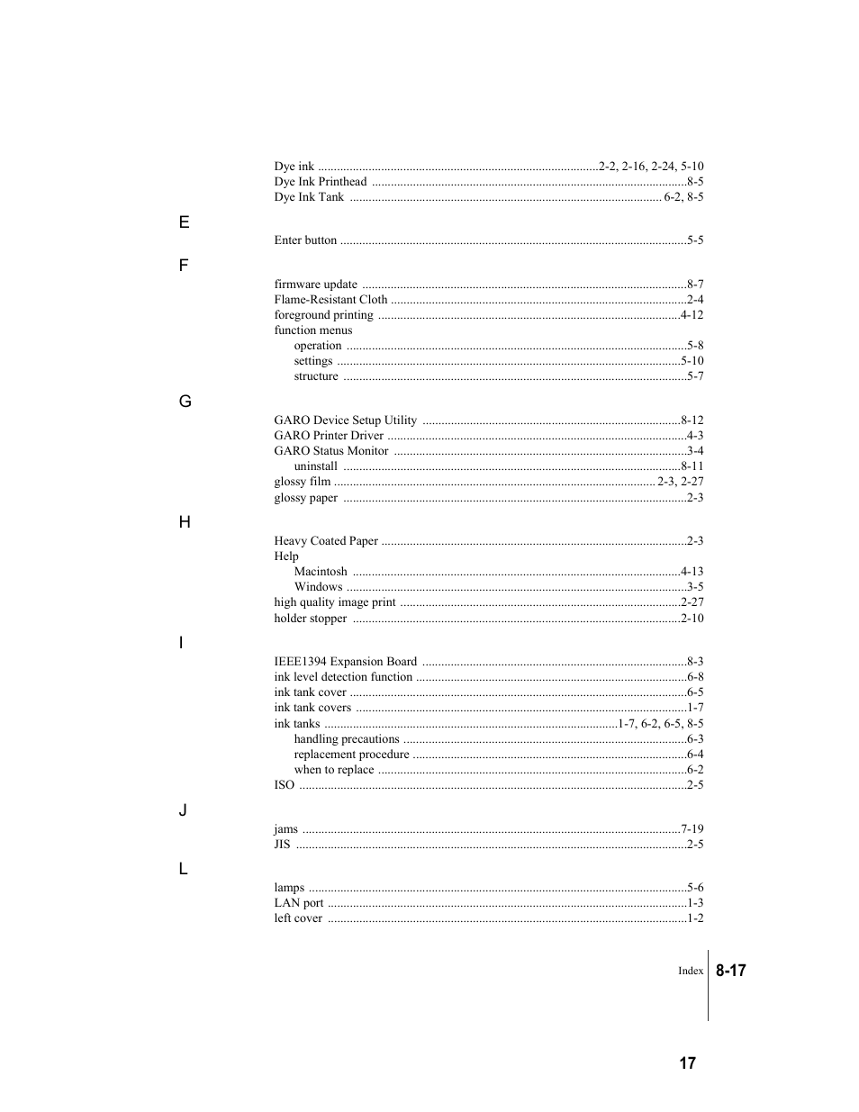 Canon W8200 User Manual | Page 193 / 196