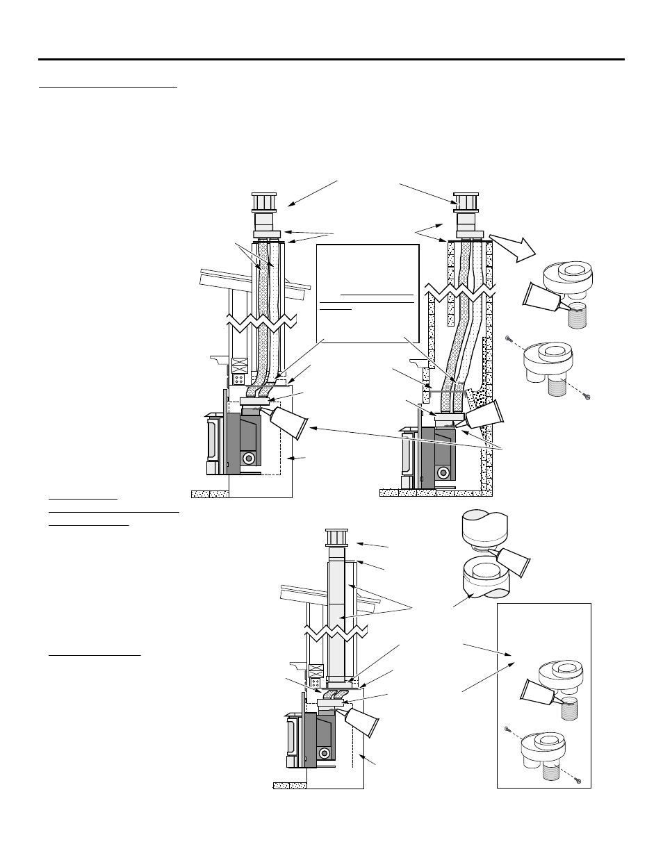 Co-axial vent re-line, Nsert, Nstallation | Cont, Vent requirements, For qualified installers only, Co-axial & flex | Avalon Firestyles D-V-1996 User Manual | Page 22 / 48