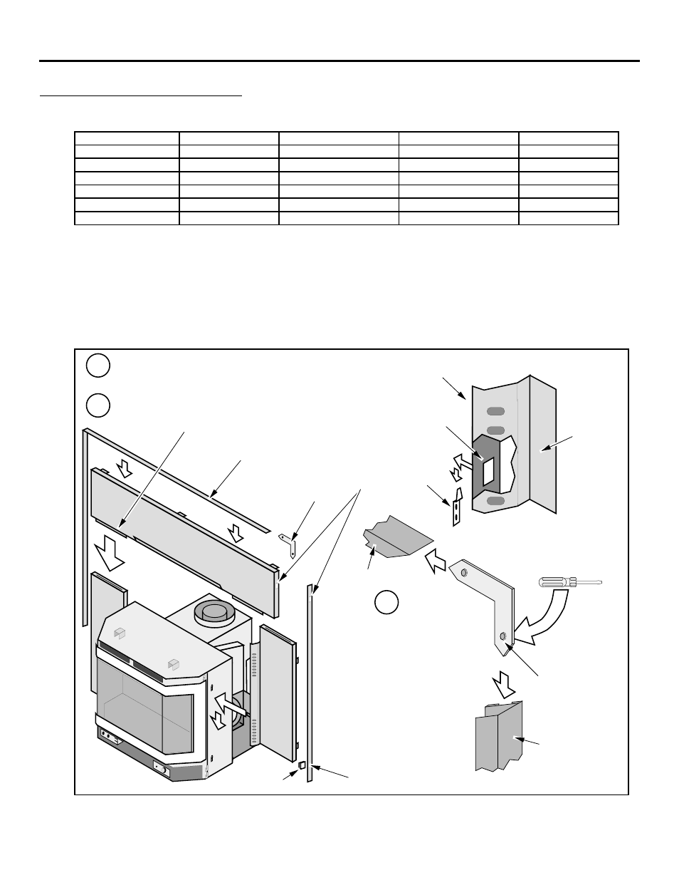 Ab c, Nsert, Nstallation | Cont, Surround panel installation | Avalon Firestyles D-V-1996 User Manual | Page 24 / 48