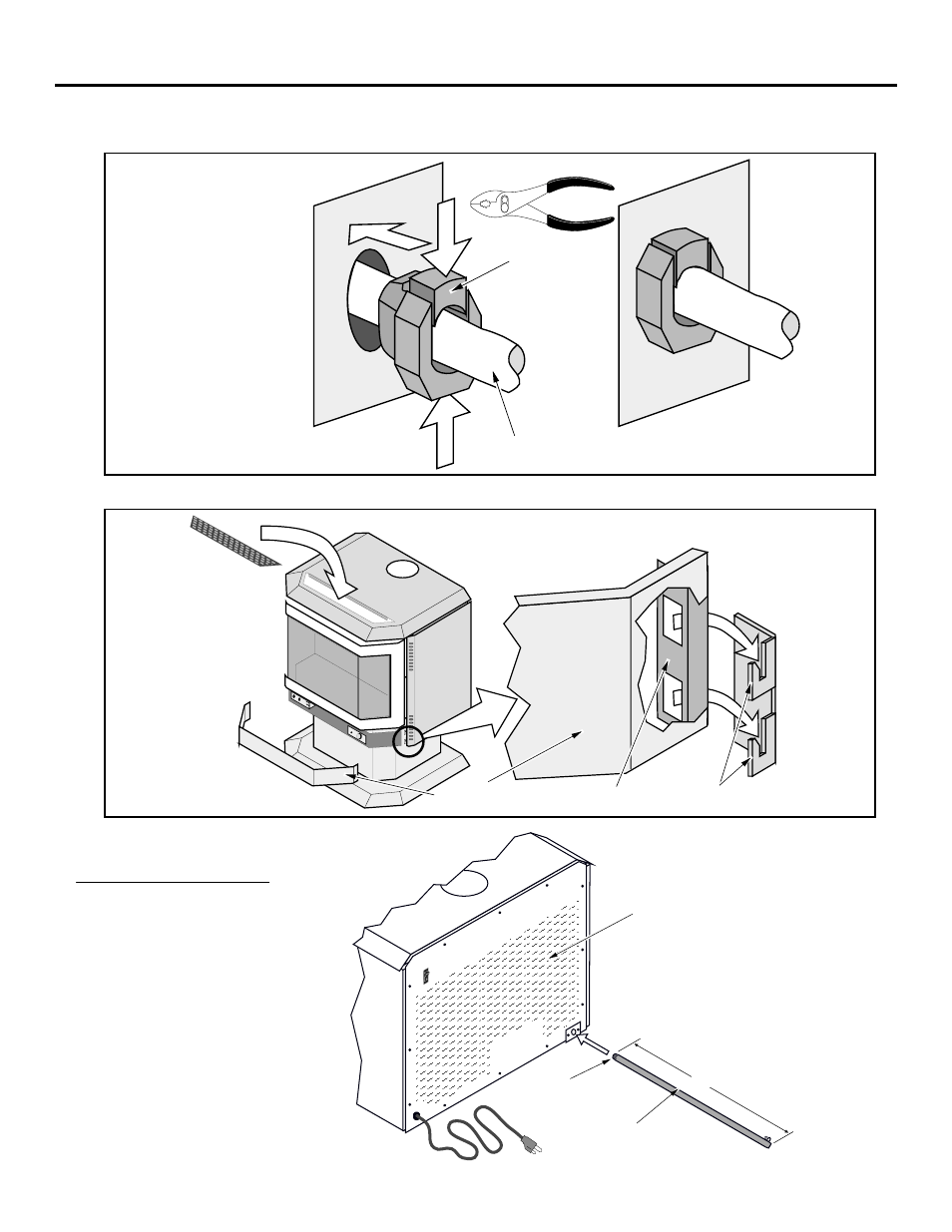 Tove, Nstallation, As inlet installation | Avalon Firestyles D-V-1996 User Manual | Page 9 / 48