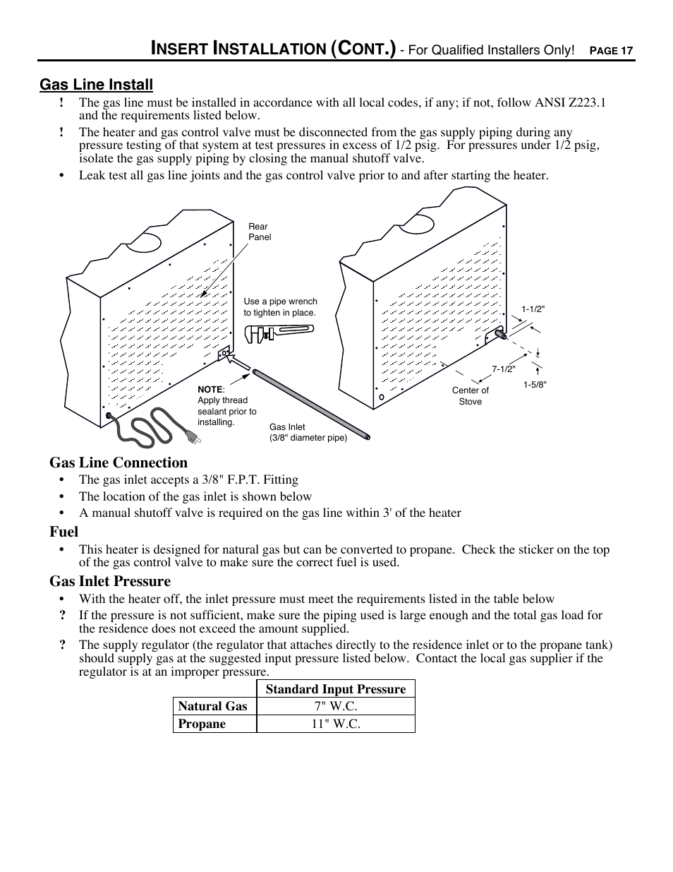 Avalon Firestyles Chelan DV-1996 to 1999 User Manual | Page 17 / 40