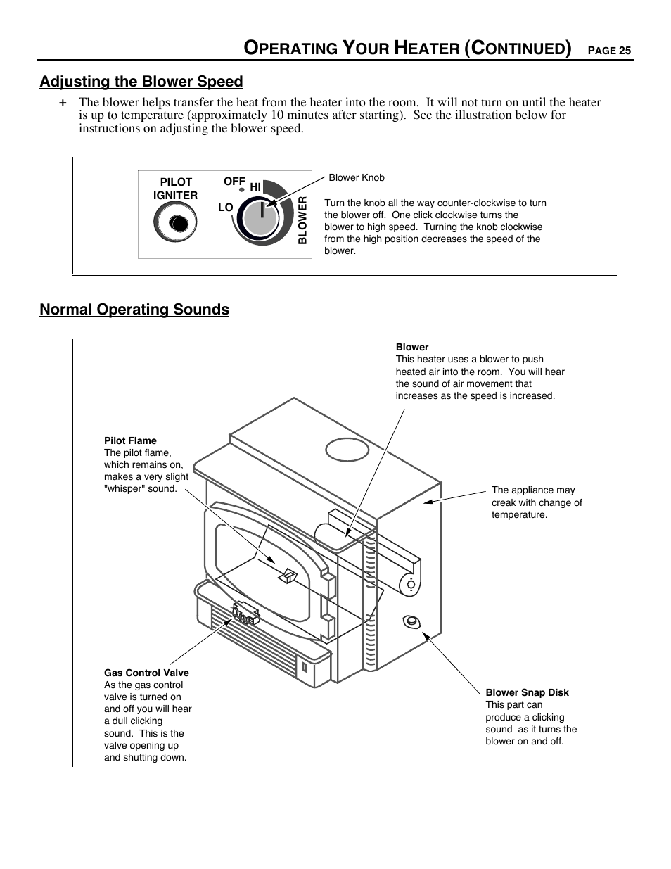 Avalon Firestyles Chelan DV-1996 to 1999 User Manual | Page 25 / 40