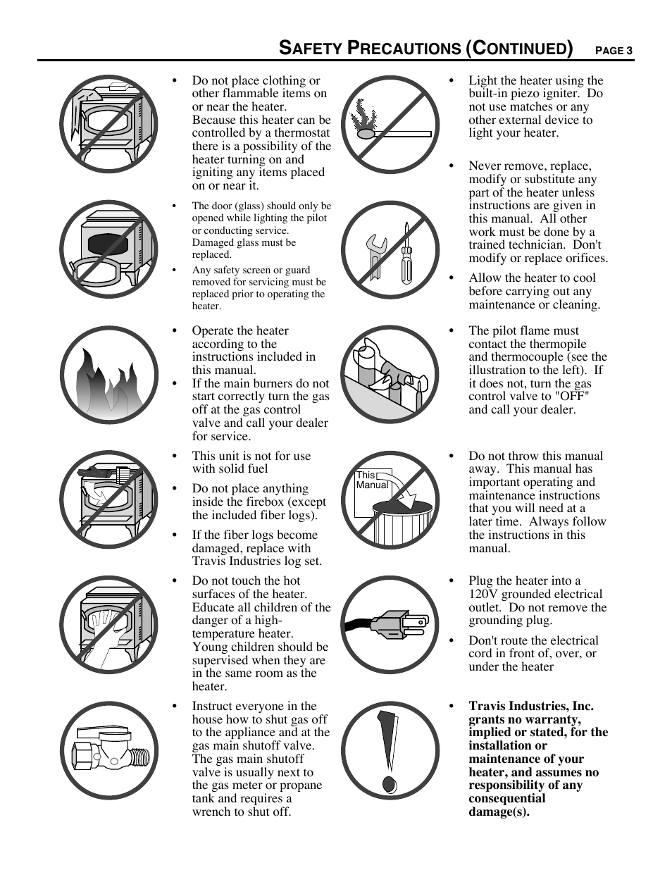Avalon Firestyles Chelan DV-1996 to 1999 User Manual | Page 3 / 40