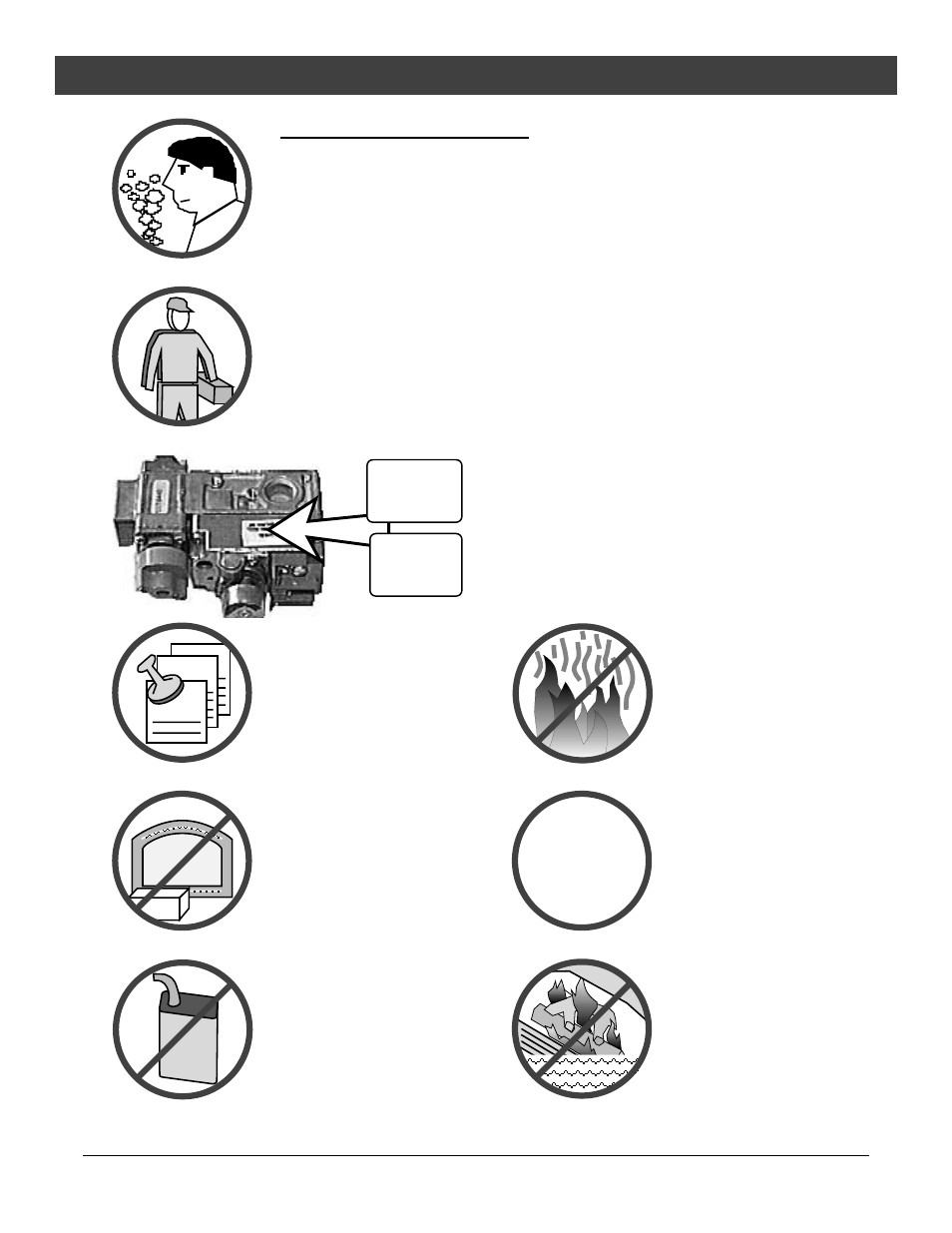 Safety precautions | Avalon Firestyles DVL Fireplace-1999 to 2002 User Manual | Page 4 / 54