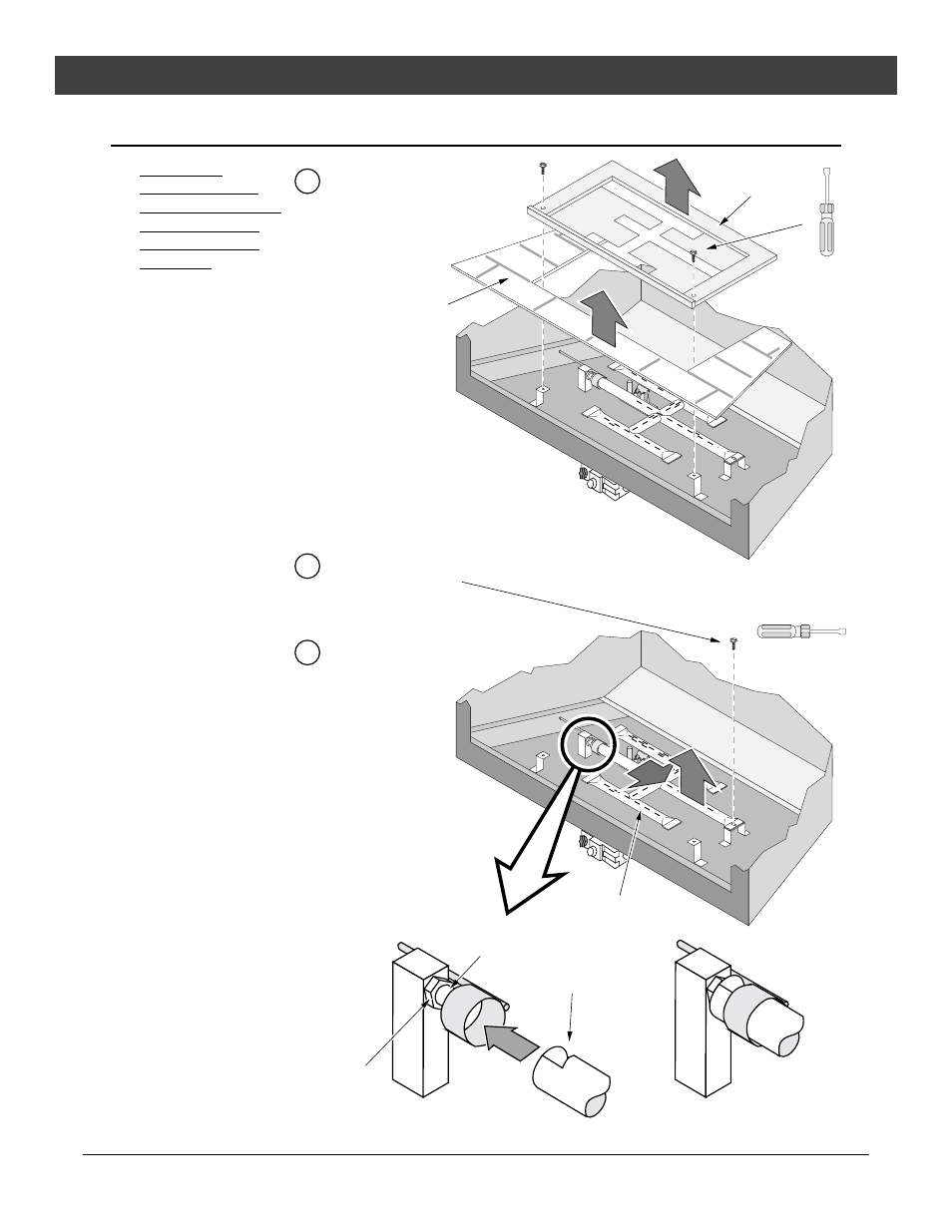 Optional equipment, Lp conversion instructions, Ab c | Avalon Firestyles DVL Fireplace-1999 to 2002 User Manual | Page 48 / 54