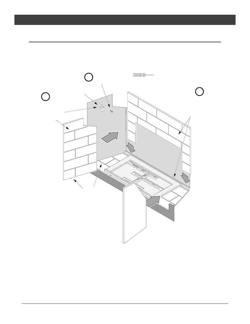 Optional equipment, Ab c, Decorative firebacks | Avalon Firestyles DVL Fireplace-1999 to 2002 User Manual | Page 53 / 54