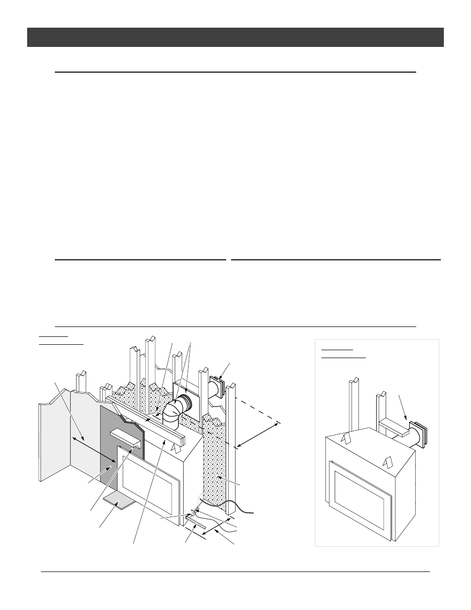 Installation, Installation warnings, Packing list | Additional items required, Installation overview | Avalon Firestyles DVL Fireplace-1999 to 2002 User Manual | Page 8 / 54