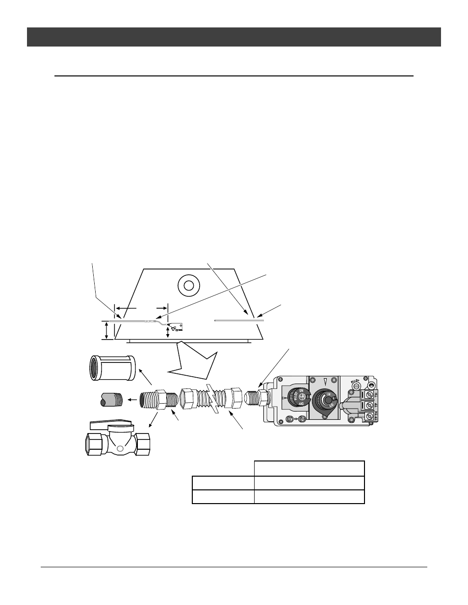Installation, Gas line requirements | Avalon Firestyles DVL Fireplace EF-2003 to 2007 User Manual | Page 26 / 46
