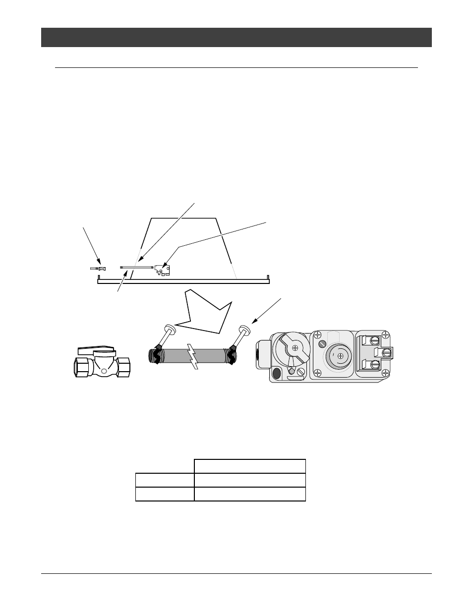 Installation, Gas line installation | Avalon Firestyles DVL Insert-1998 to 2001 User Manual | Page 11 / 38