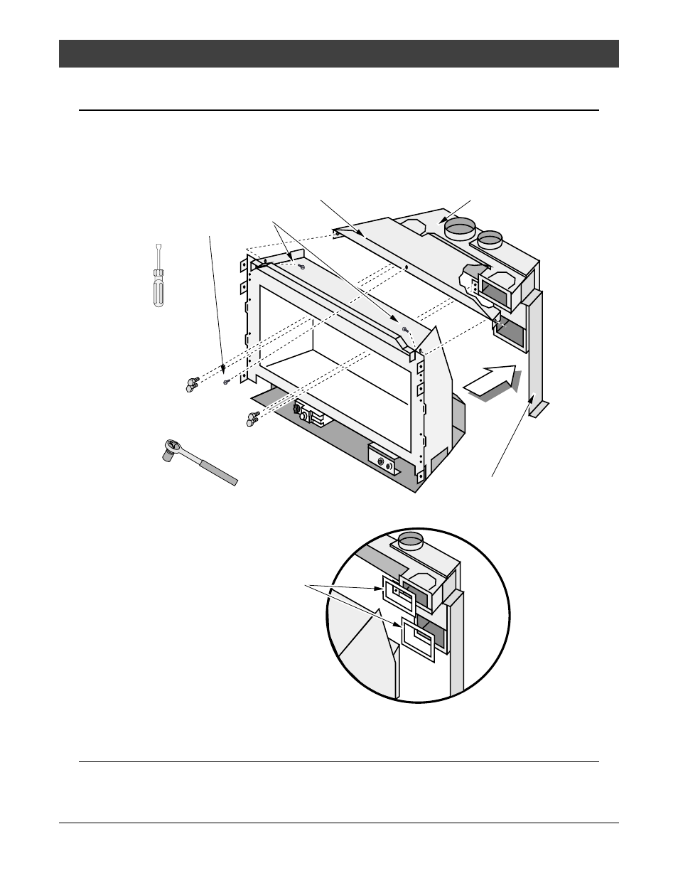 Installation, Manifold removal and installation (continued), Electrical connection | Avalon Firestyles DVL Insert-1998 to 2001 User Manual | Page 17 / 38