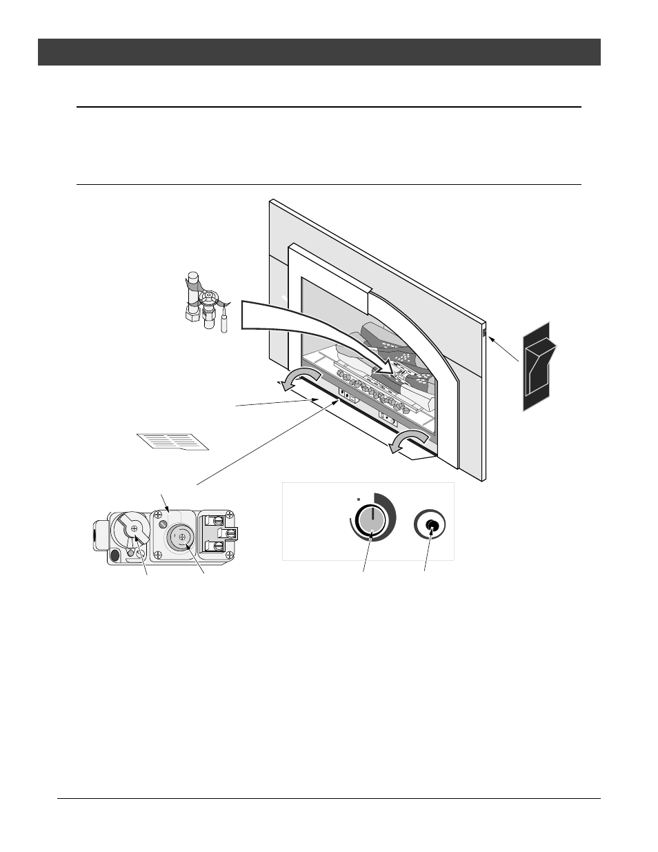 Operation, Before you begin, Location of controls - see explanation below | Travis industries | Avalon Firestyles DVL Insert-1998 to 2001 User Manual | Page 22 / 38