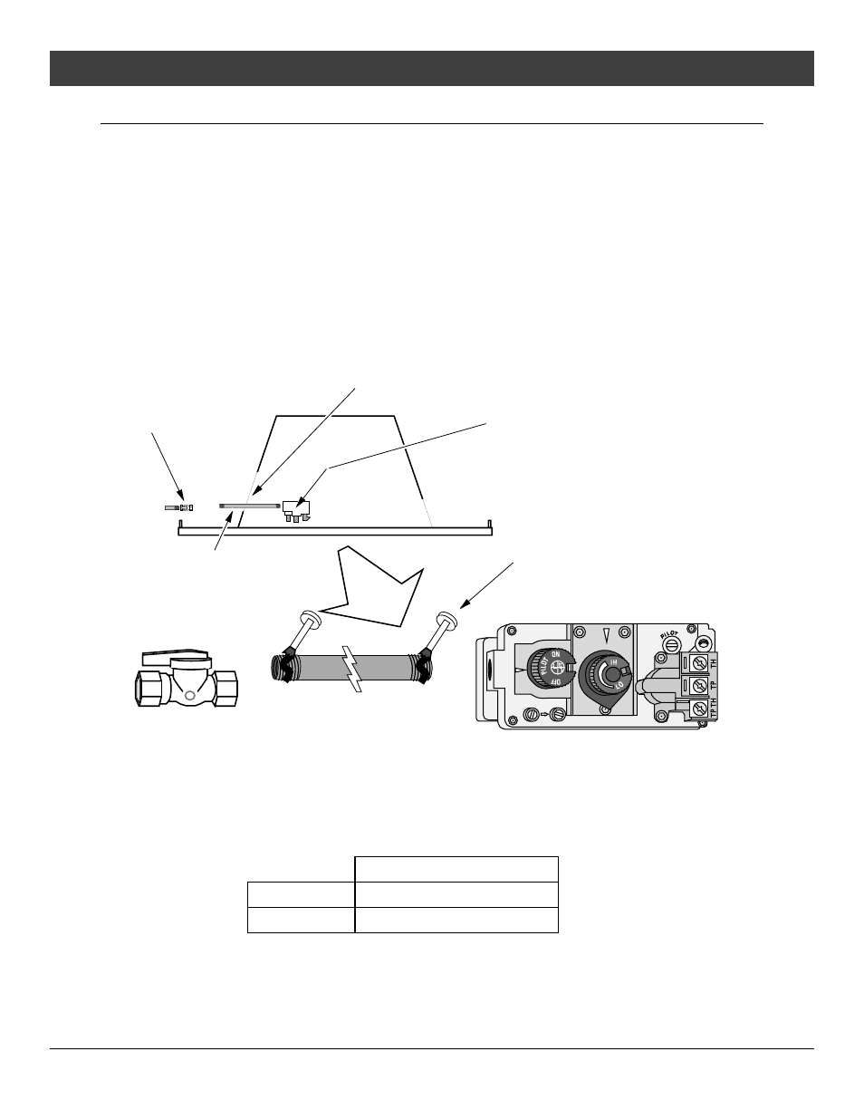 Installation, Gas line installation | Avalon Firestyles DVL Insert EF-2002 to 2005 User Manual | Page 10 / 38