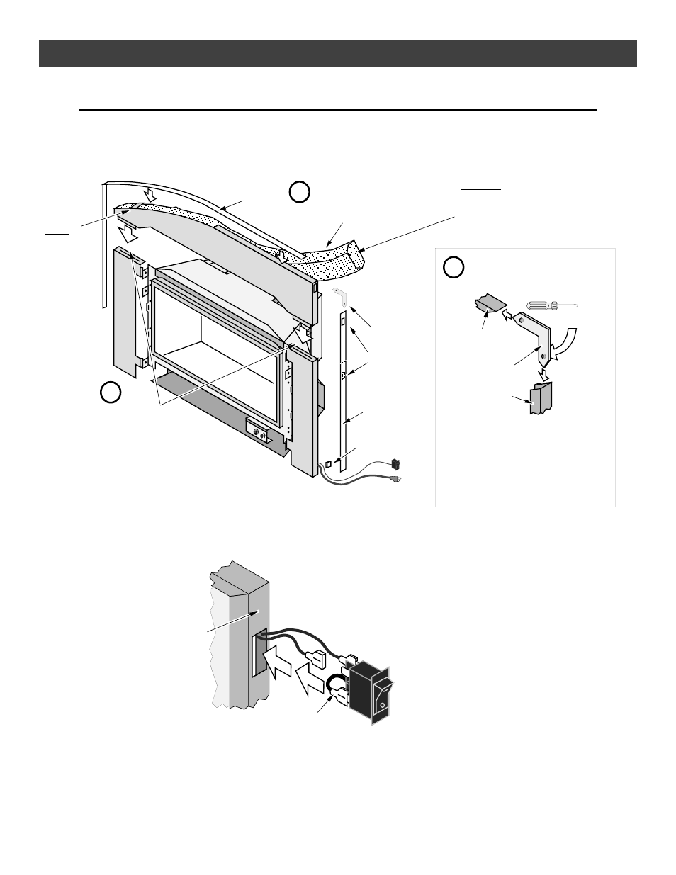 Installation, Cb a, Surround panel installation (continued) | Avalon Firestyles DVL Insert EF-2002 to 2005 User Manual | Page 14 / 38