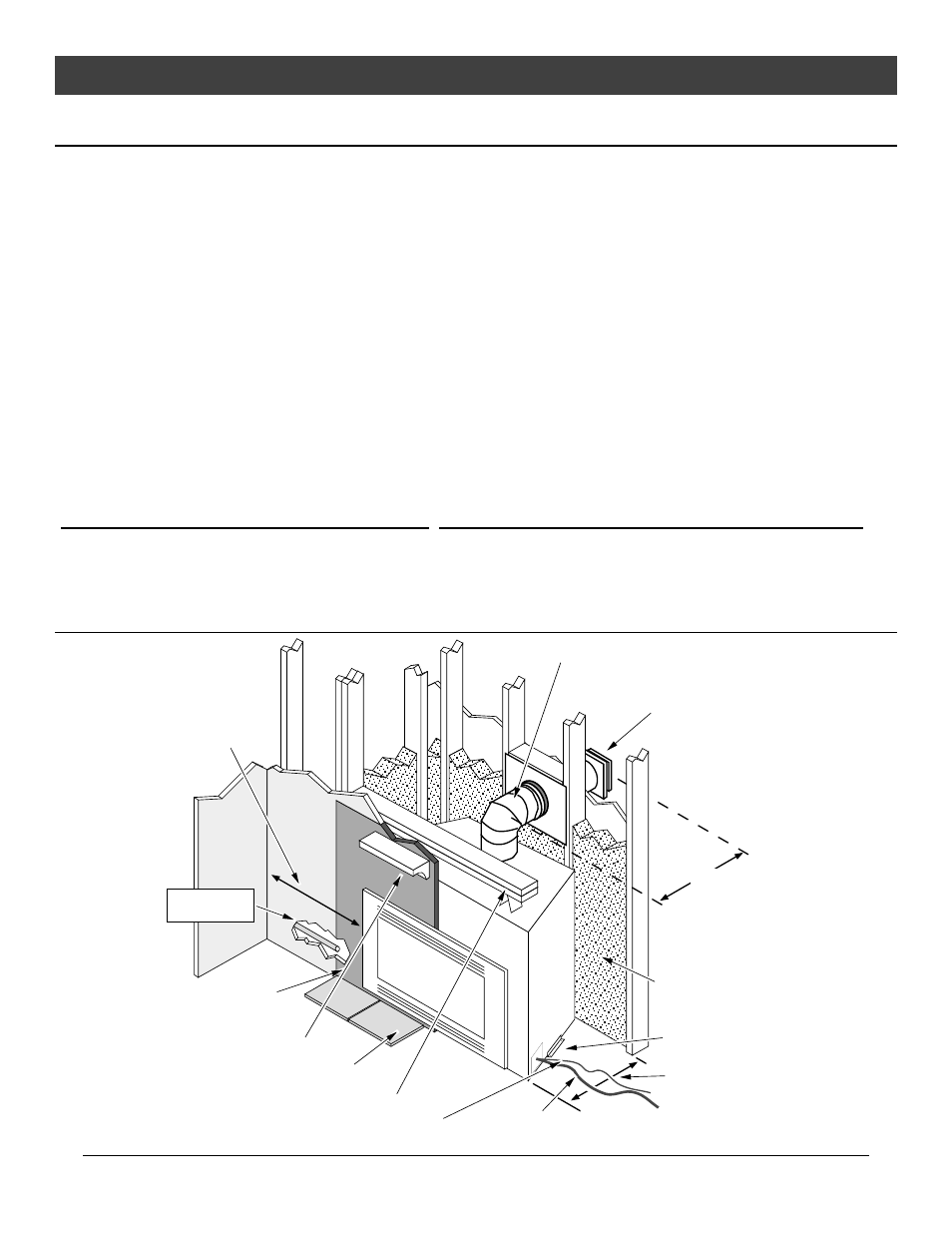 Installation, Installation warnings, Packing list | Additional items required, Installation overview | Avalon Firestyles DVS Fireplace EF-2001 to 2007 User Manual | Page 7 / 42