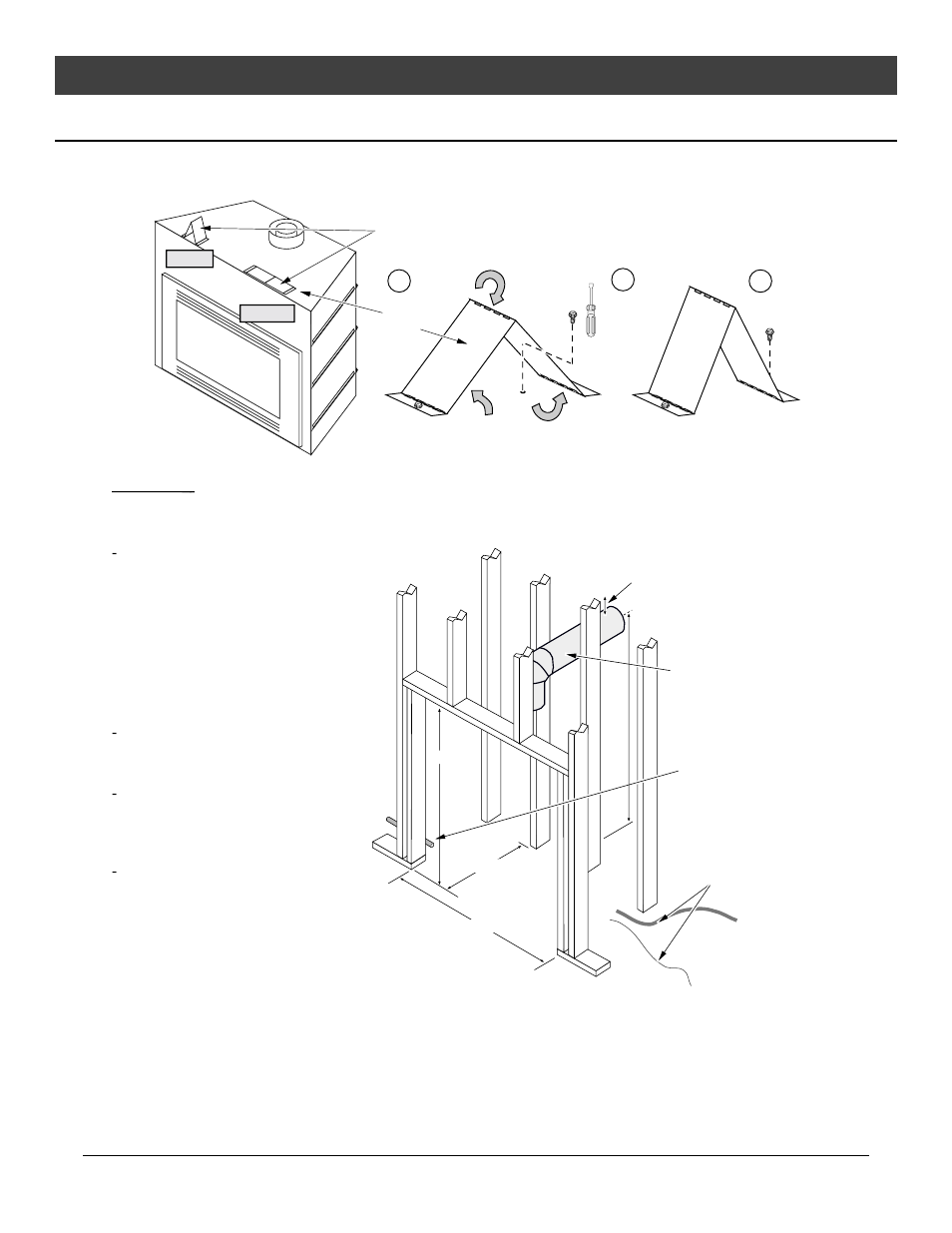 Installation, Fireplace placement requirements | Avalon Firestyles DVS Fireplace EF-2001 to 2007 User Manual | Page 8 / 42