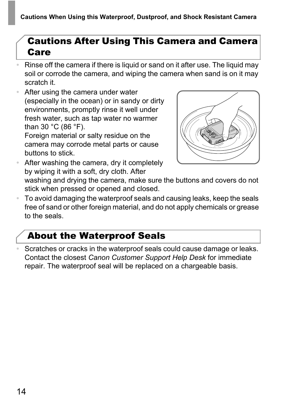 Canon D20 User Manual | Page 14 / 218