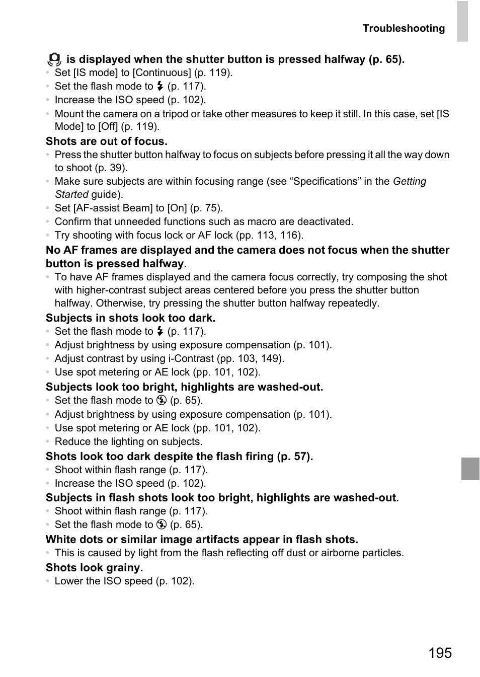 Canon D20 User Manual | Page 195 / 218