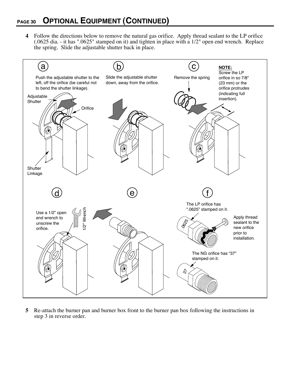 Avalon Firestyles DVS Insert-1996 to 2000 User Manual | Page 30 / 36