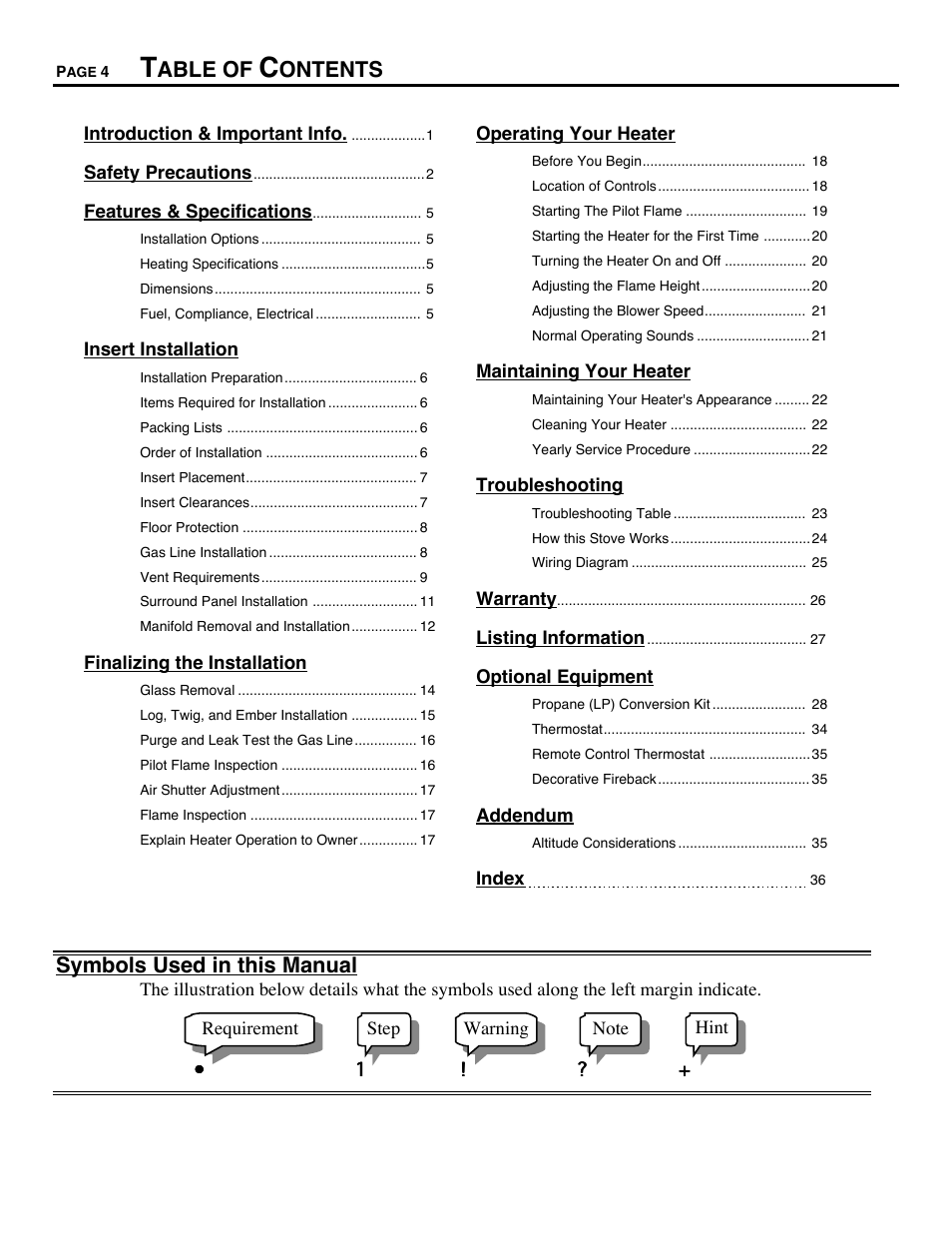 Avalon Firestyles DVS Insert-1996 to 2000 User Manual | Page 4 / 36