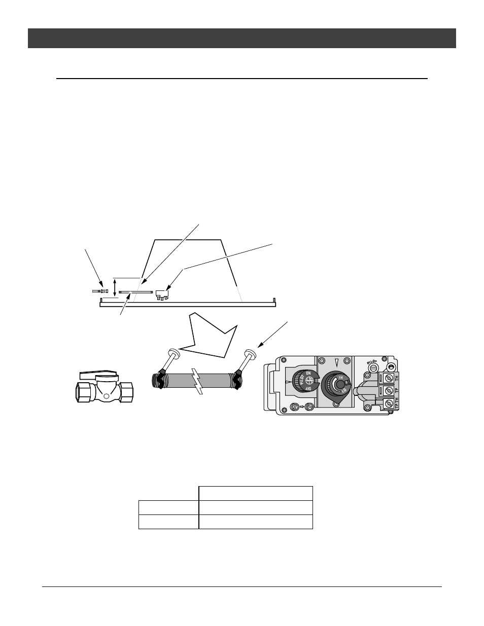 Installation, Gas line installation | Avalon Firestyles DVS Insert EF-2001 to 2005 User Manual | Page 10 / 34