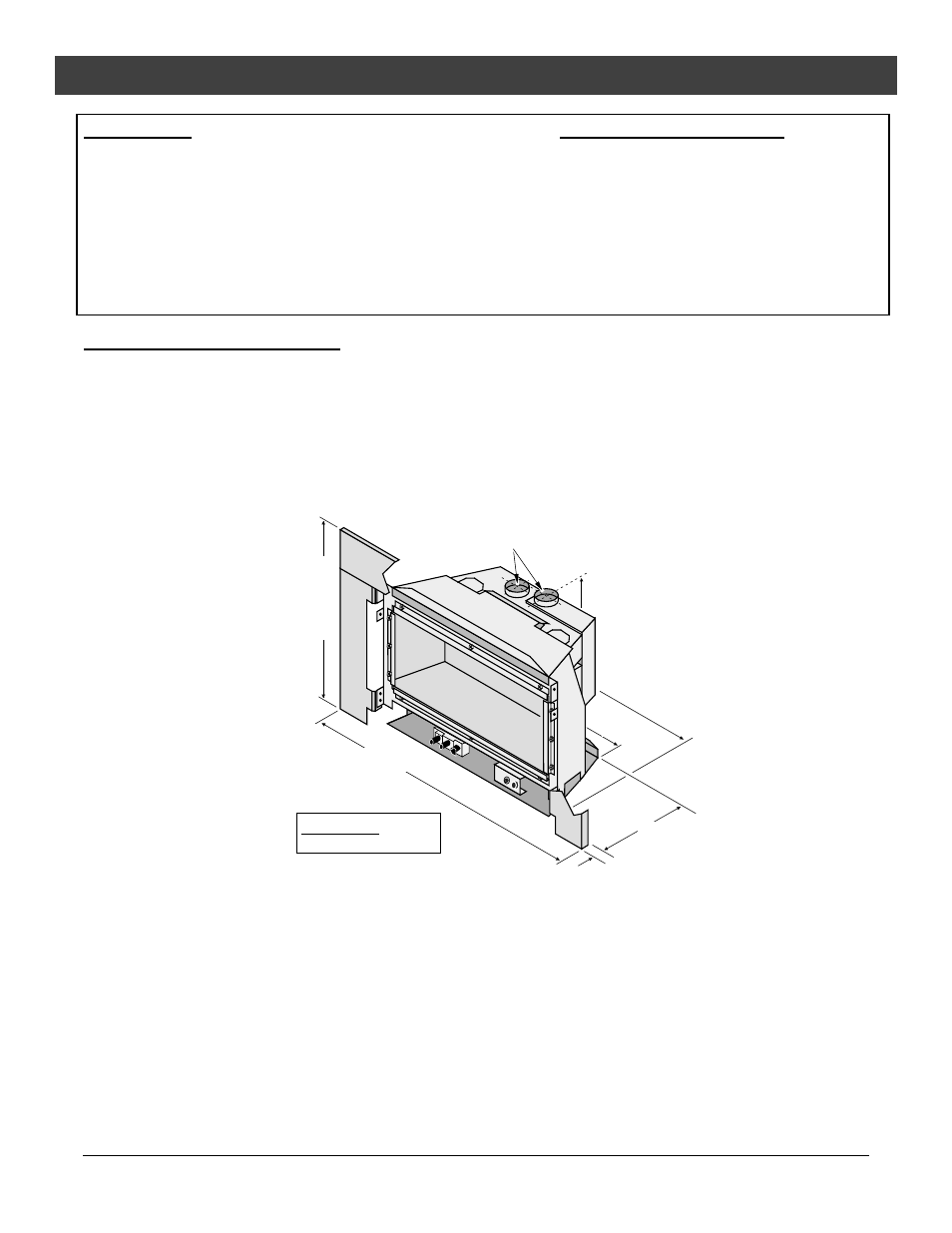 Features & specifications, Features, Installation options | Heating specifications | Avalon Firestyles DVS Insert EF-2001 to 2005 User Manual | Page 6 / 34