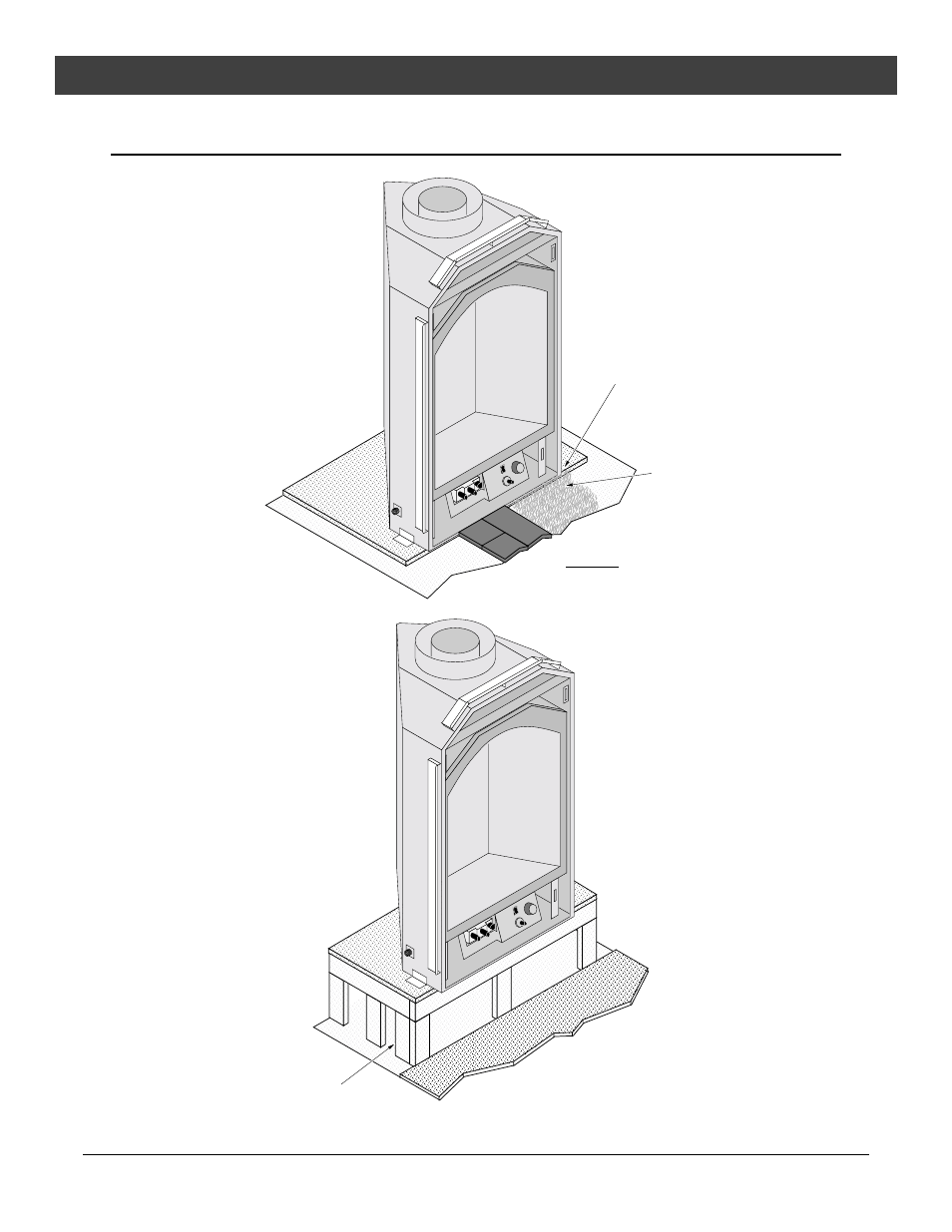 Installation, Hearth requirements | Avalon Firestyles Hideaway User Manual | Page 20 / 48