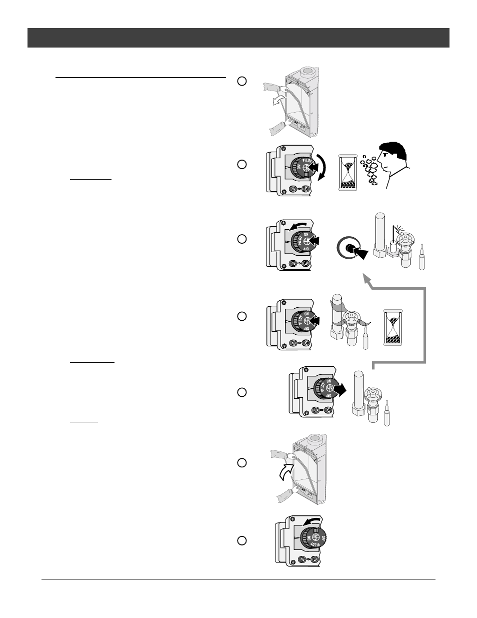 Operation, Starting the pilot flame | Avalon Firestyles Hideaway User Manual | Page 34 / 48