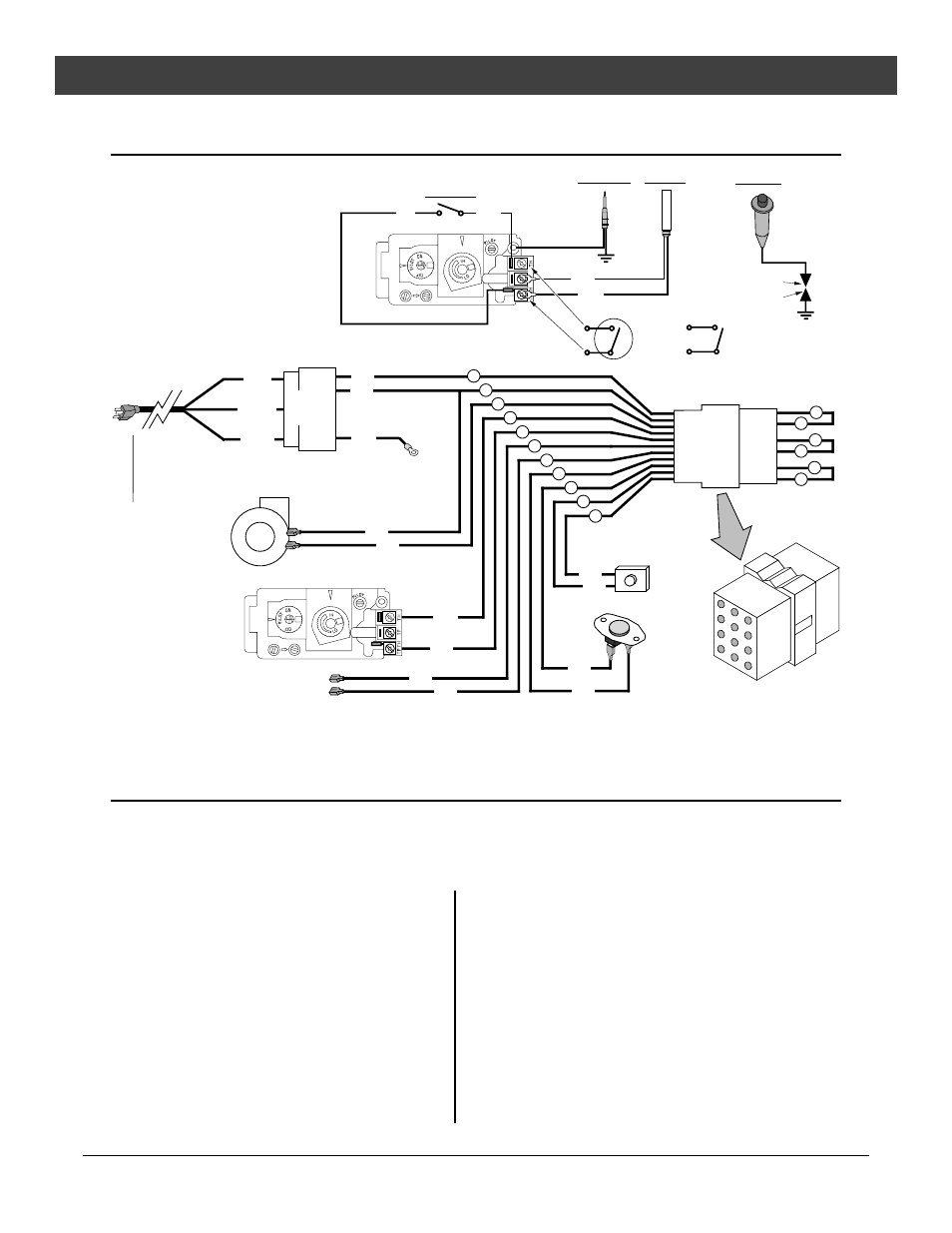 Maintenance, Wiring diagram, Replacement parts list | Travis industries | Avalon Firestyles Hideaway User Manual | Page 40 / 48