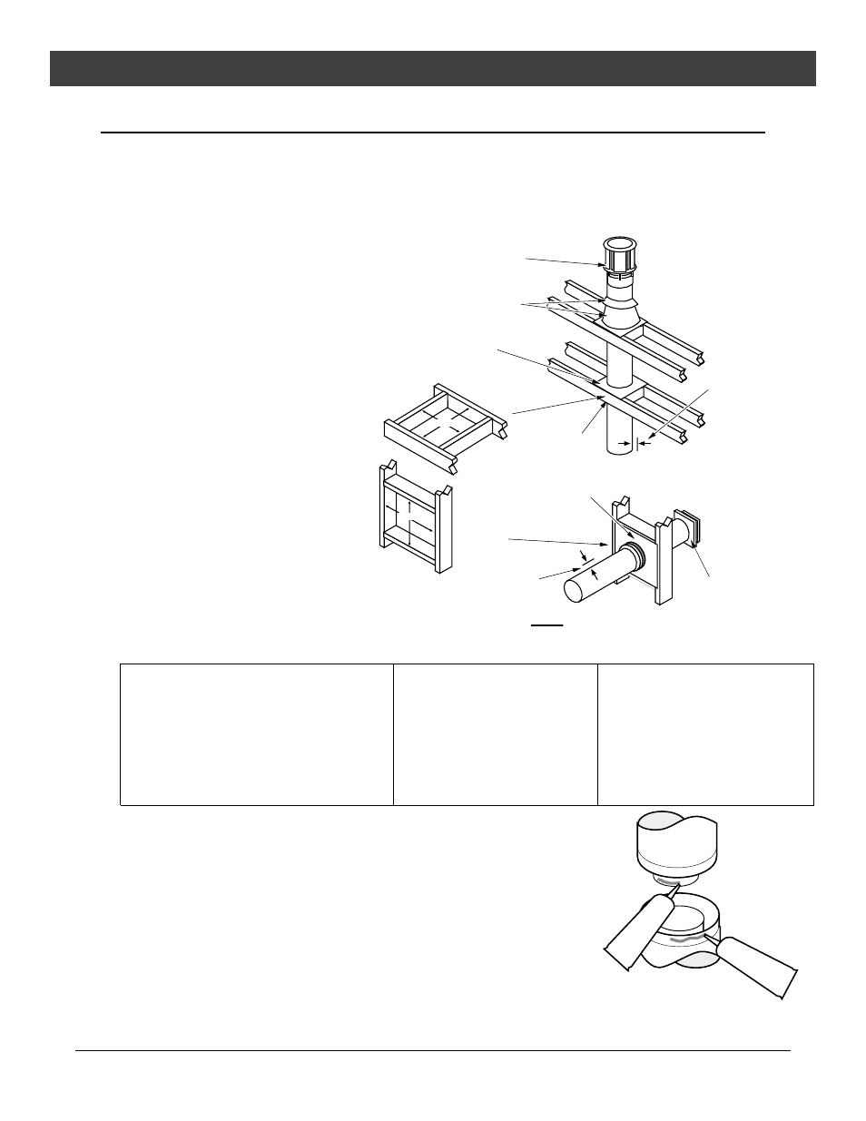 Installation, Vent requirements | Avalon Firestyles Salish EF-2000 to 2001 User Manual | Page 10 / 40