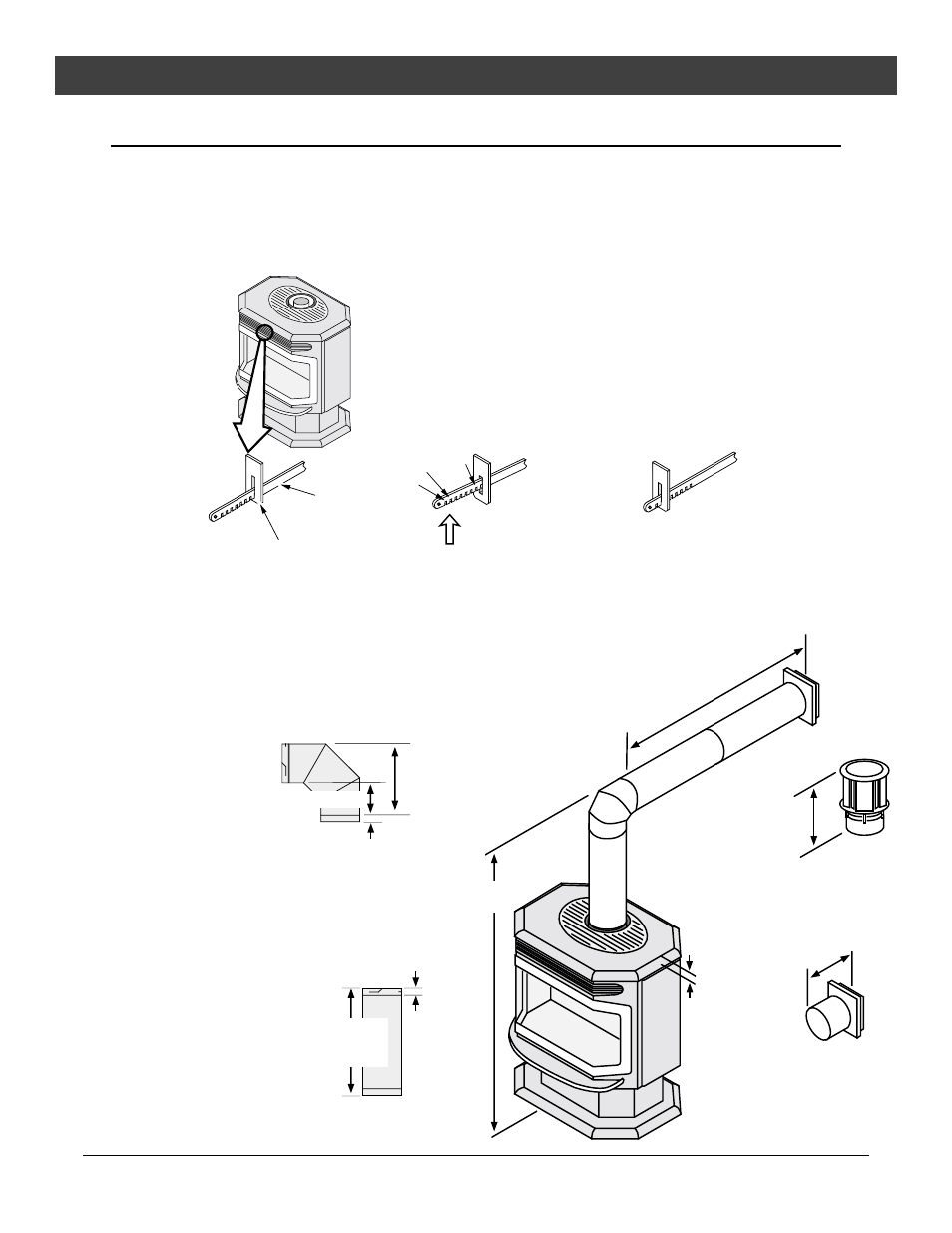 Installation, Approved vent configurations, For qualified installers only) | Restrictor position, Measuring vent lengths | Avalon Firestyles Salish EF-2000 to 2001 User Manual | Page 11 / 40