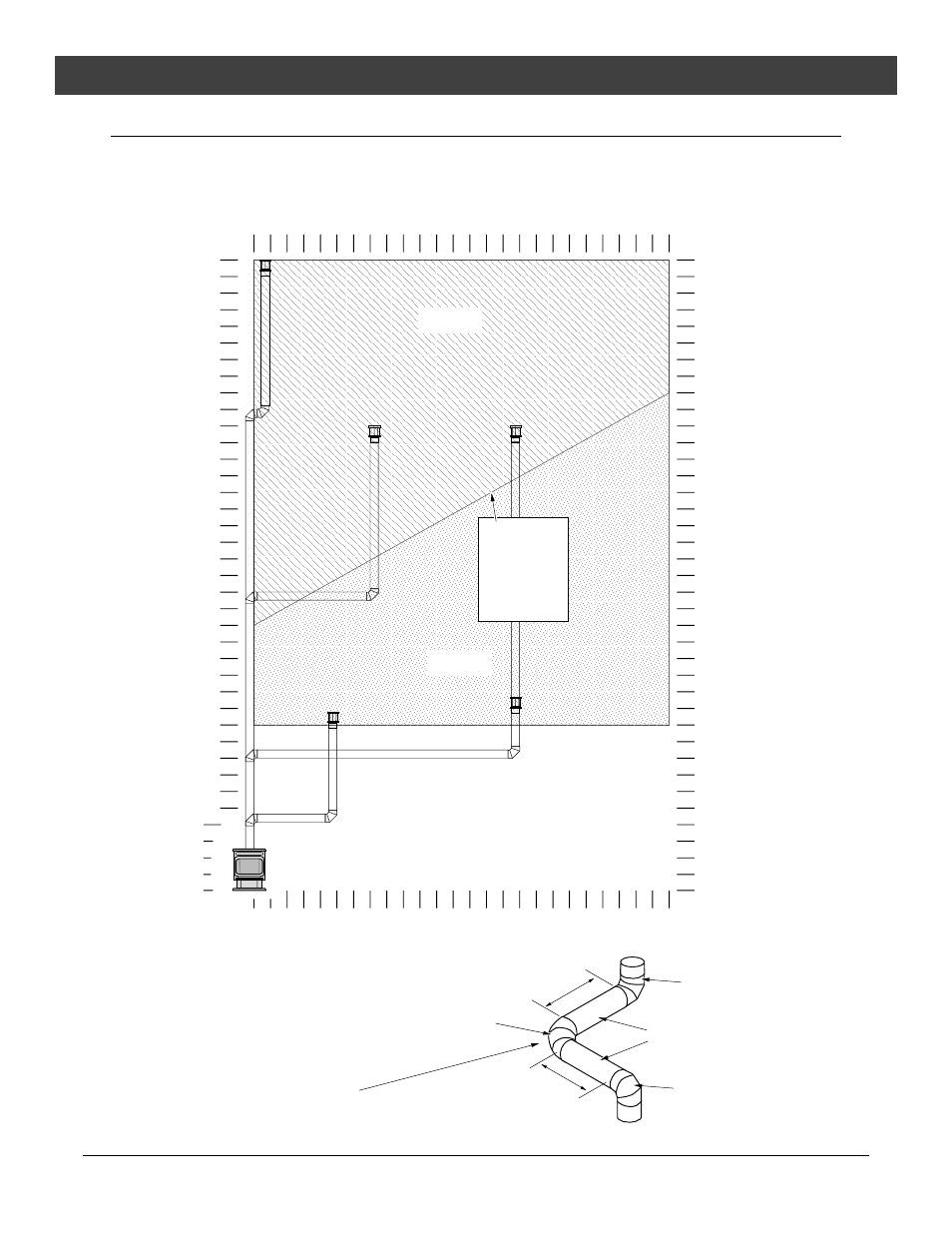 Installation, Vertical terminations with two or three 90° elbows | Avalon Firestyles Salish EF-2000 to 2001 User Manual | Page 14 / 40