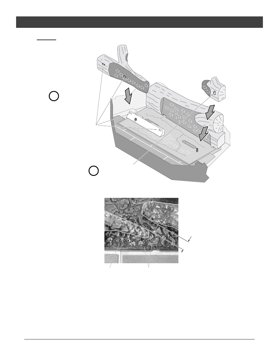 Installation, Top view | Avalon Firestyles Salish EF-2000 to 2001 User Manual | Page 20 / 40