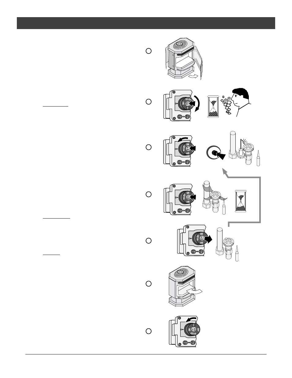 Operation, Starting the pilot flame | Avalon Firestyles Salish EF-2000 to 2001 User Manual | Page 23 / 40