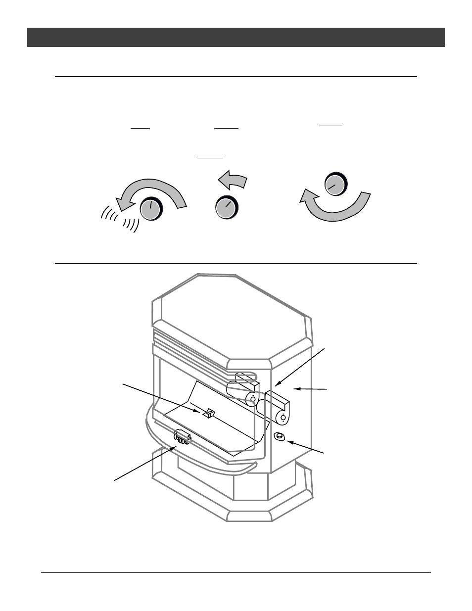 Operation, Adjusting the blower speed, Normal operating sounds | Avalon Firestyles Salish EF-2000 to 2001 User Manual | Page 25 / 40