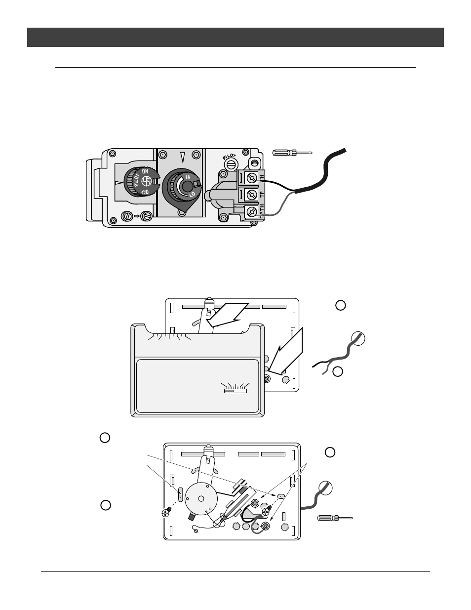 Optional equipment, Wall thermostat | Avalon Firestyles Salish EF-2000 to 2001 User Manual | Page 36 / 40