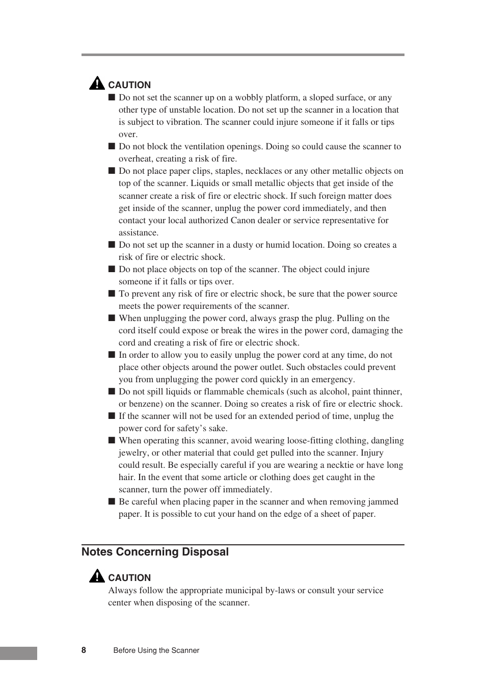 Canon DR-3080CII User Manual | Page 10 / 71