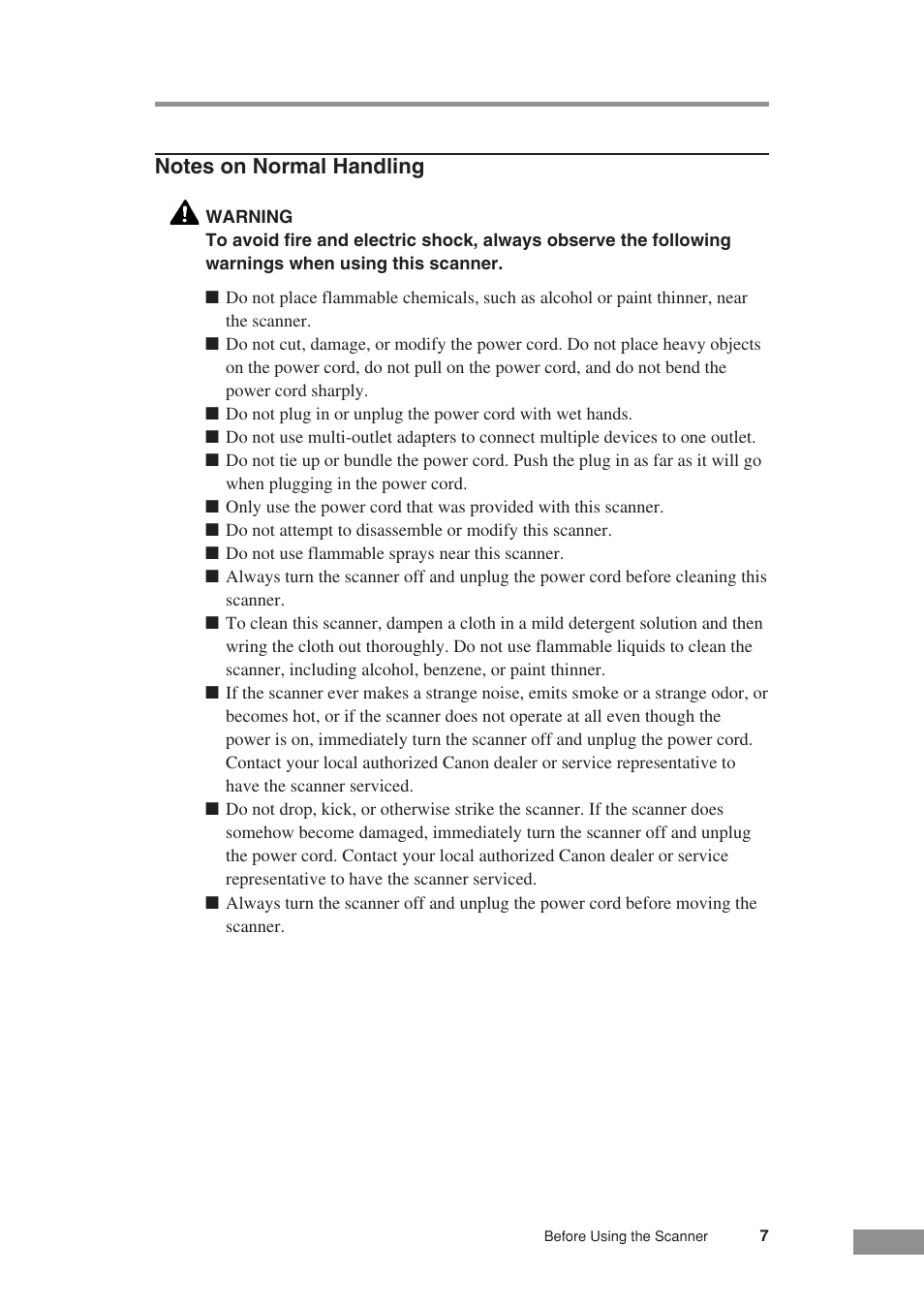 Canon DR-3080CII User Manual | Page 9 / 71