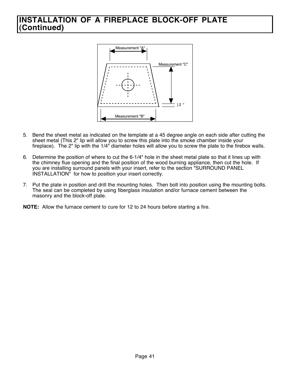 Avalon Firestyles 796-1990 to 1993 User Manual | Page 41 / 67