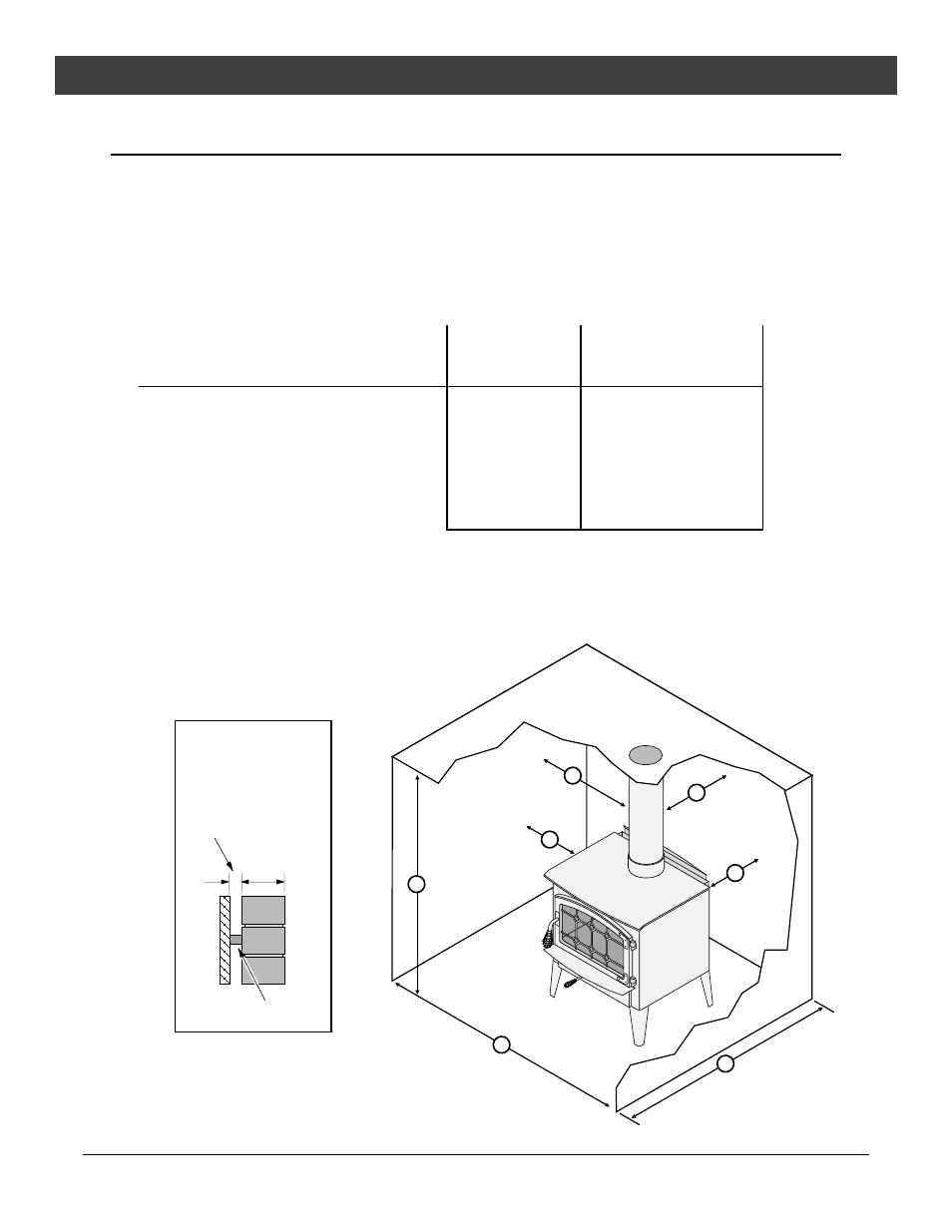 Installation, Alcove installation requirements | Avalon Firestyles Cottage User Manual | Page 12 / 36