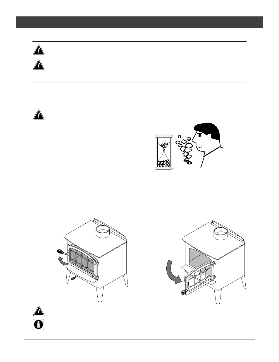 Operating your appliance | Avalon Firestyles Cottage User Manual | Page 17 / 36