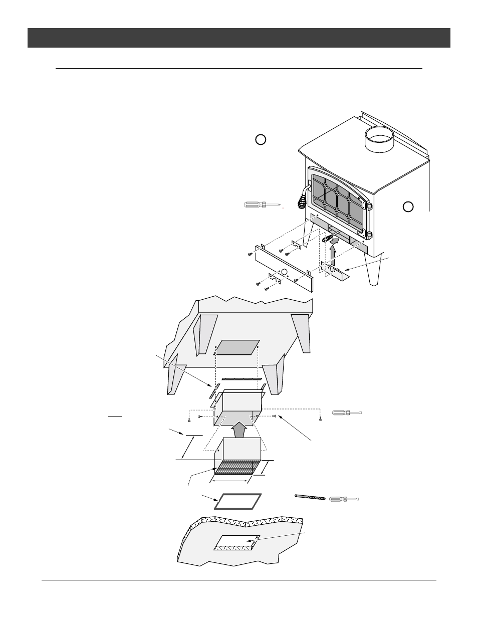 Optional equipment, Outside air boot installation | Avalon Firestyles Cottage User Manual | Page 31 / 36