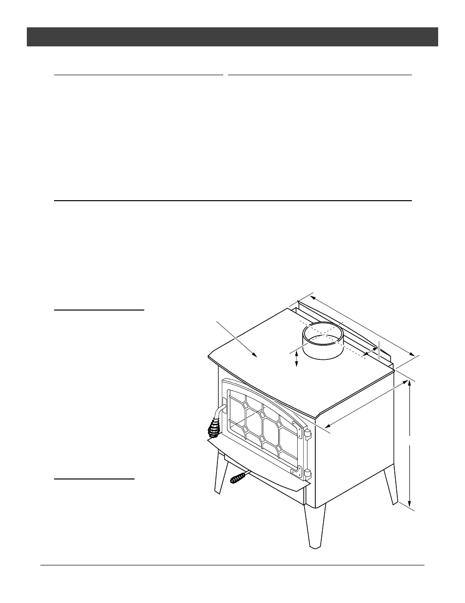 Features and specifications | Avalon Firestyles Cottage User Manual | Page 6 / 36