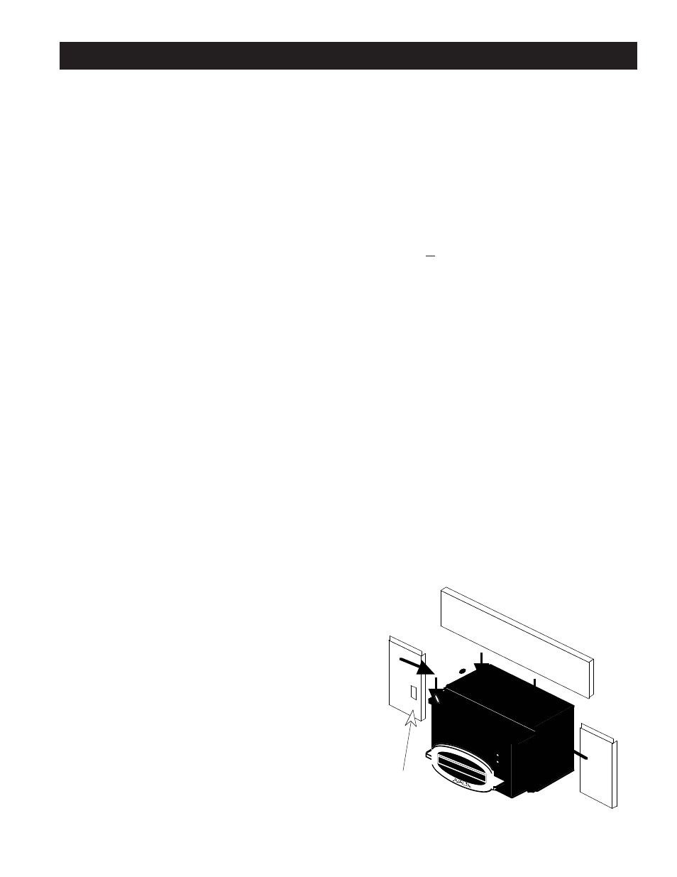 Insert installation specifications - (cont.) | Avalon Firestyles 900 PI-1992 User Manual | Page 22 / 44