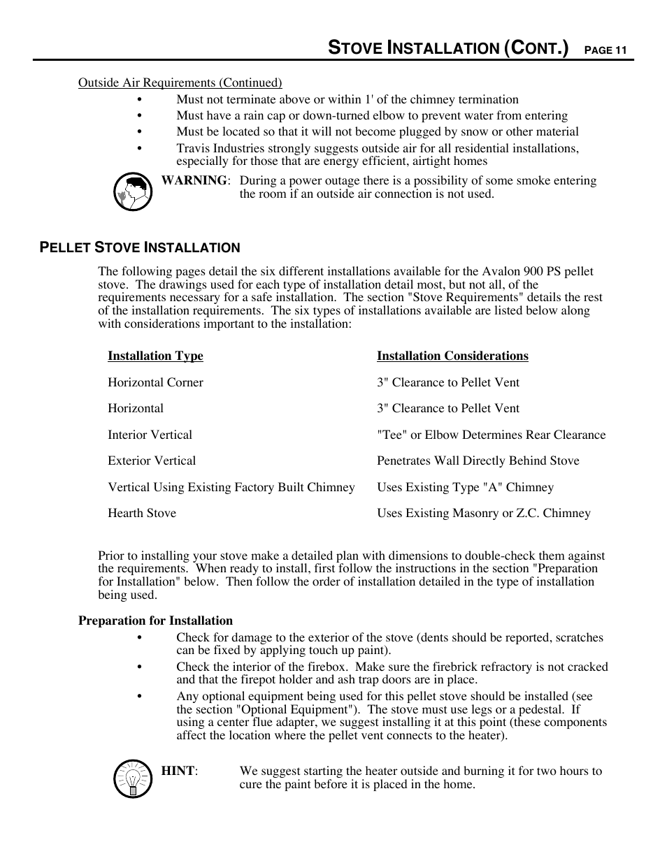 Avalon Firestyles 900 PI-1993 to 1996 User Manual | Page 11 / 50