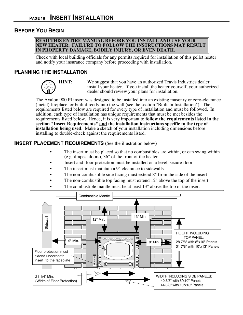Avalon Firestyles 900 PI-1993 to 1996 User Manual | Page 18 / 50