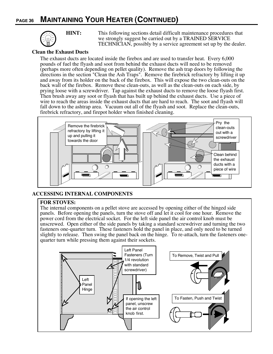 Avalon Firestyles 900 PI-1993 to 1996 User Manual | Page 36 / 50